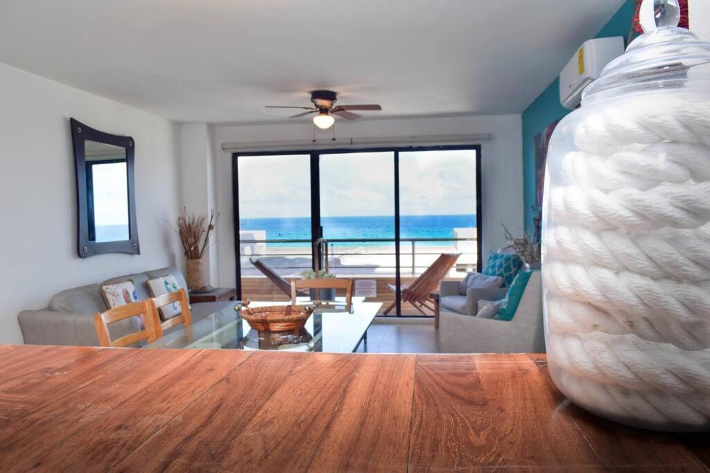 Ocean View Apartment, Best Beach Area, 3 Bedrooms 칸쿤 외부 사진